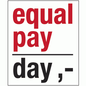 Tag der Lohngerechtigkeit von Männern und Frauen